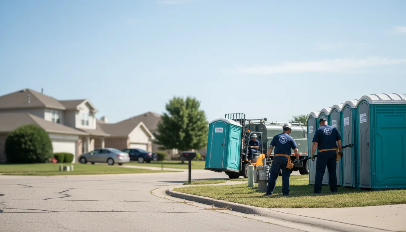 Porta Potty Rental in Sedalia, MO near me
